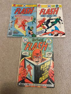 3 Flash Comic Books
