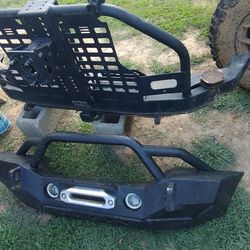 Smittybilt XRC Atlas Front And Rear Bumpers 
