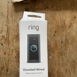 Wired Ring doorbell 