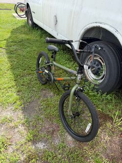 Mongoose BMX Bike Olive Green