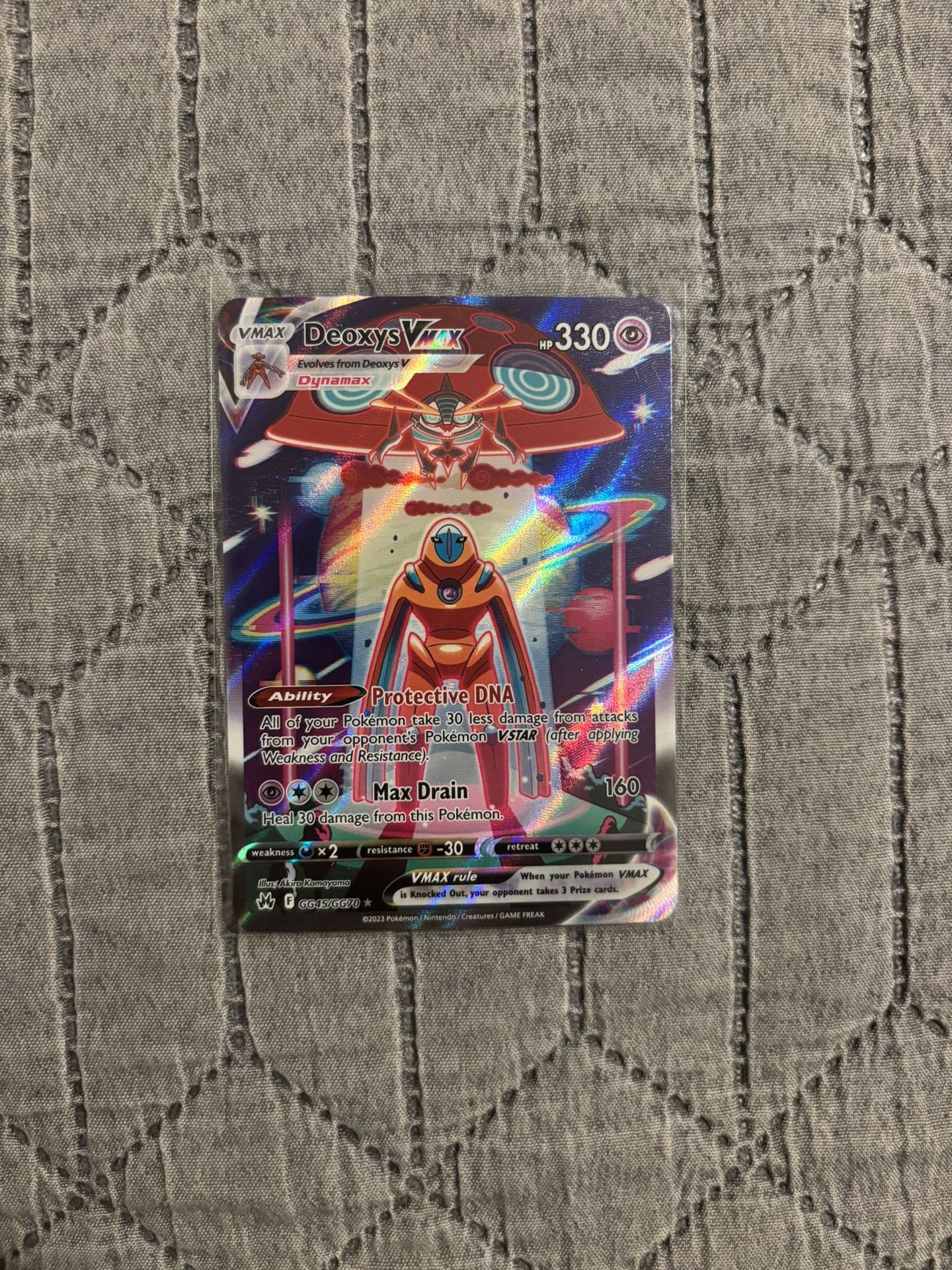 Deoxys Vmax Single