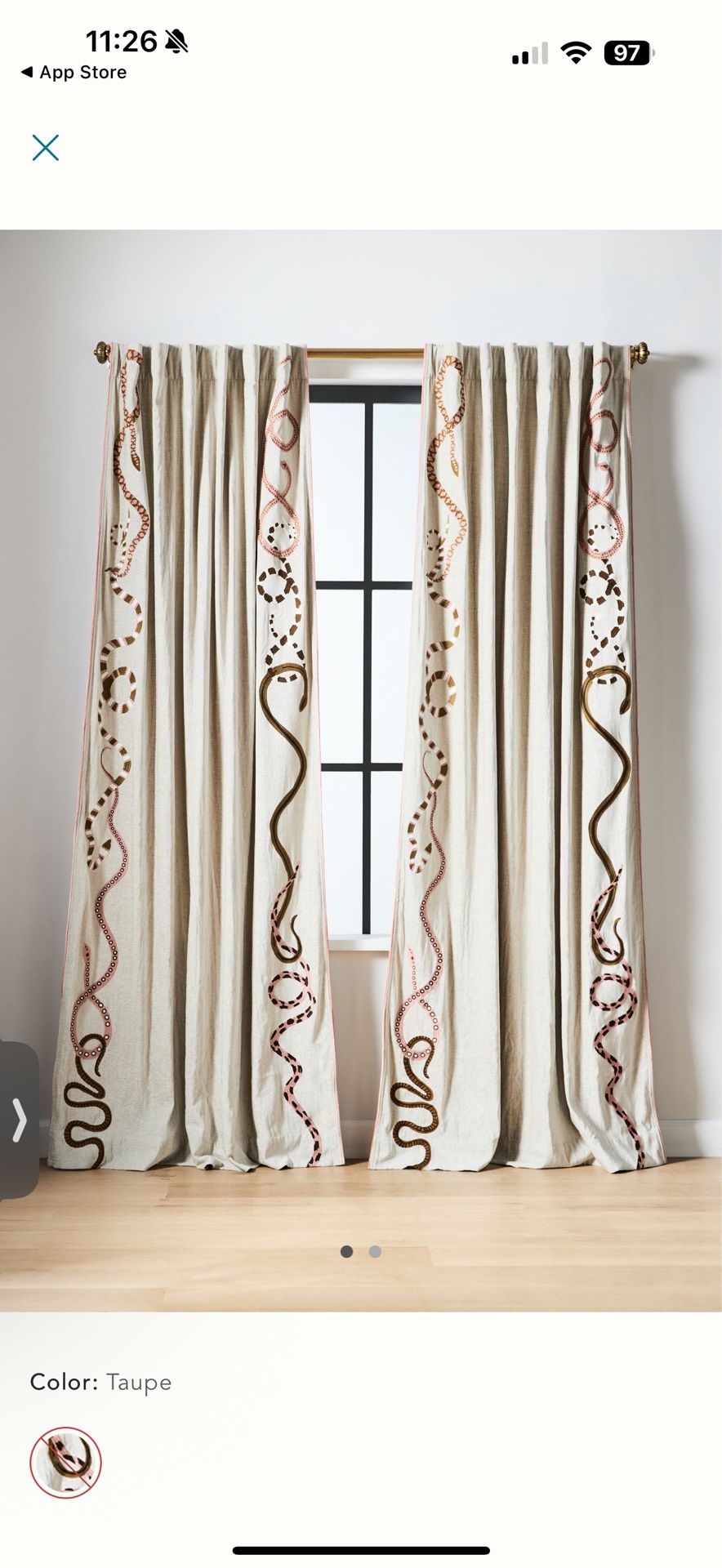 Anthropology Curtain