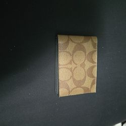 Coach Bifold Id Holder