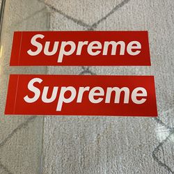 supreme sticker 2 pack new