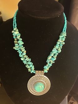 STANNING TURQUOISE NECKLACE