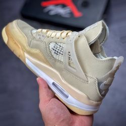 Jordan 4 Off White Sail 21