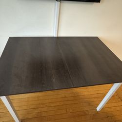 Dark Wood Dining Table