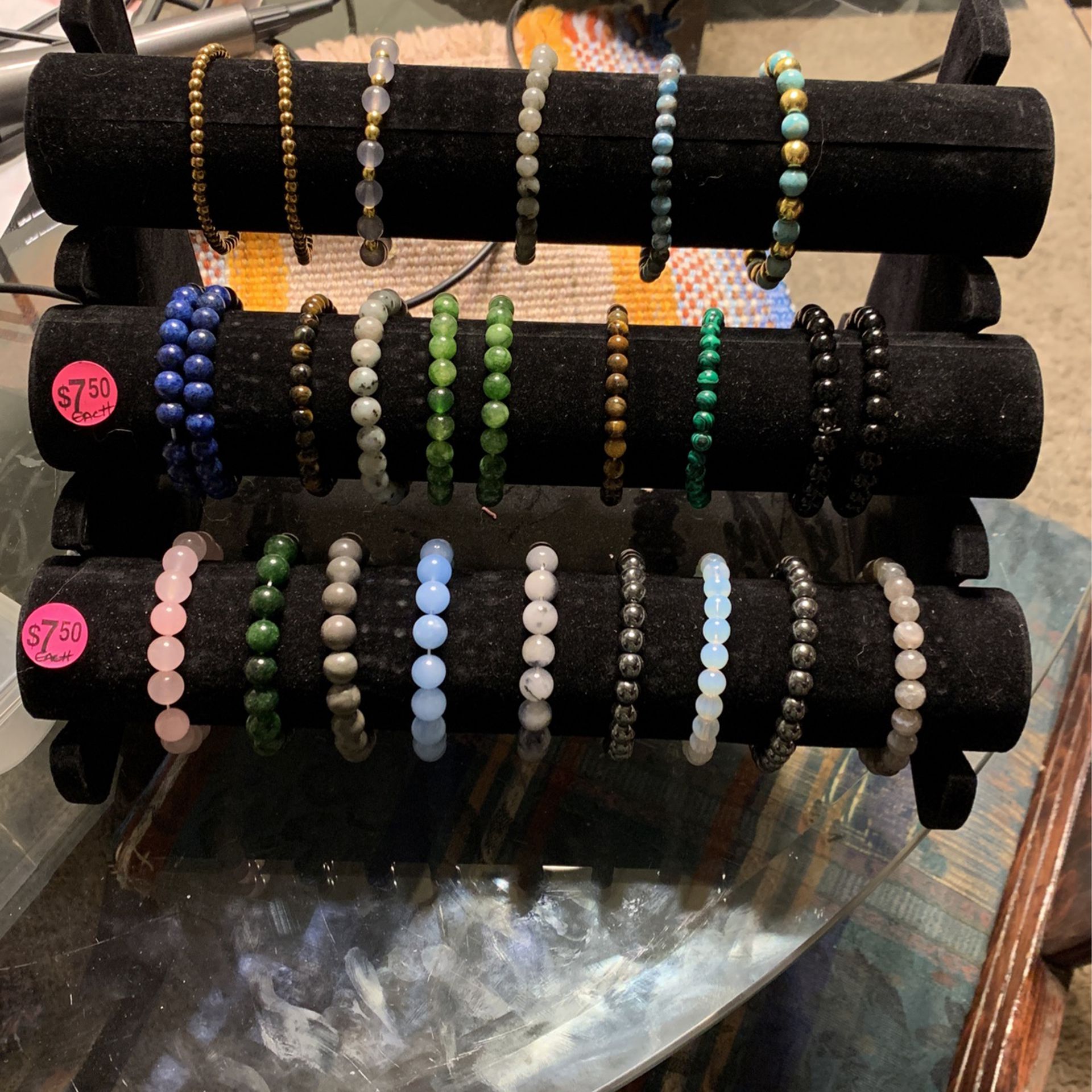 Gem Stone Bracelets Earrings Pendants Necklaces 