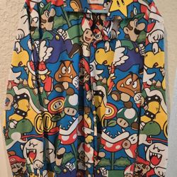 Boys 14y 16y  Pokémon Pacman Mario Ralph Lauren  Fashion Button Shirts