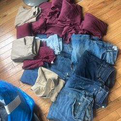 Girl clothes size 12-16 shirts and pants 