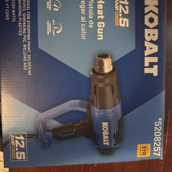 Kobalt Heat Gun New Never Used