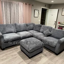 New Dark Gray Sectional