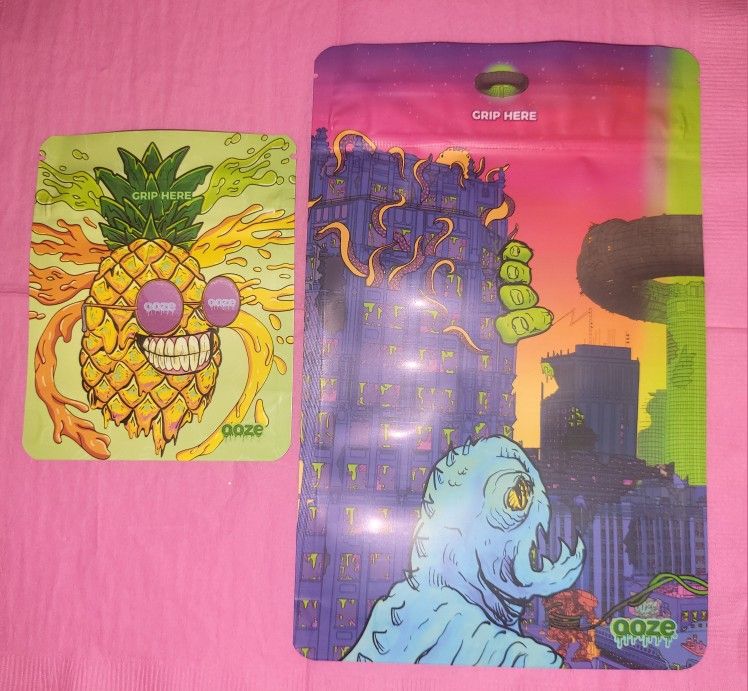 Ooze After Hour 1oz Bags And 1/8 Bags