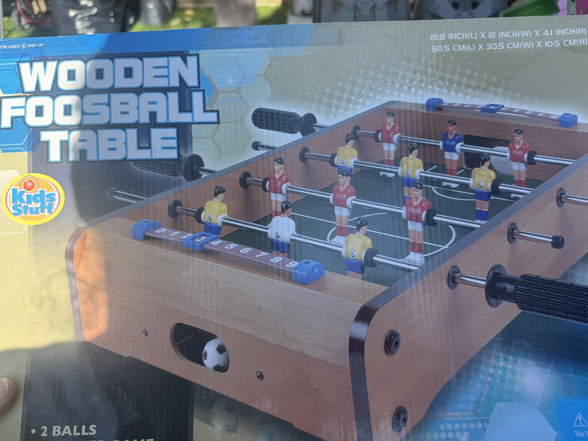 Wooden Foosball Table