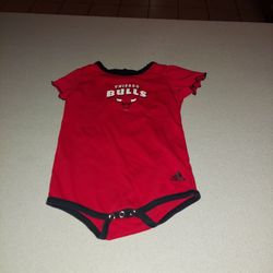 18 MONTH GIRLS CHICAGO BULLS ADIDAS ONE PIECE