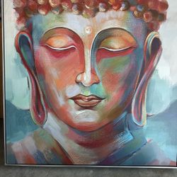 Huge Buddha Wall Art