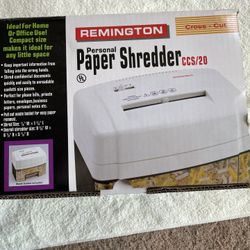 Paper Shredder New In Box