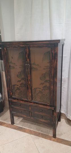 Antique Chinese Wedding Cabinet