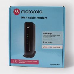 Motorola MB7420 Xfinity Internet Modem.