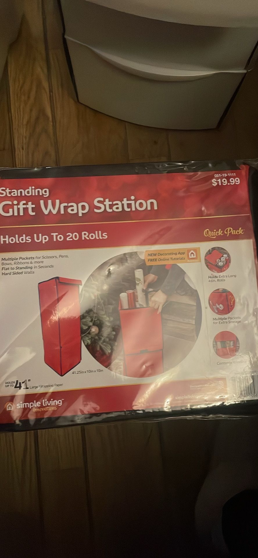 Wrapping Paper Holder