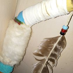 HANDMADE NAVAJO WALKING STICK