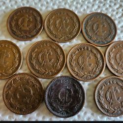 Monedas Mexicanas,mexican Coins 