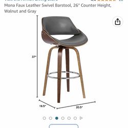 Barstool Mona Faux