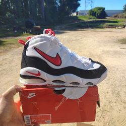 $150 Local Pickup 2025 Nike Air Max Uptempo 95 Bulls Size 10.5 OG Box Damaged Worn Once For 3 Hours Price Is Firm 