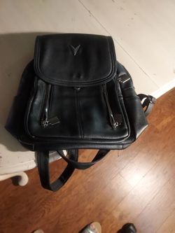 Women's Korean backpack Leather