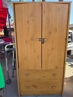 Wooden Wardrobe
