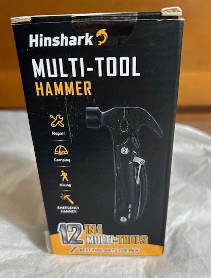 New, Firm, Hinshark Multitool, 12 in 1 Multi Tools