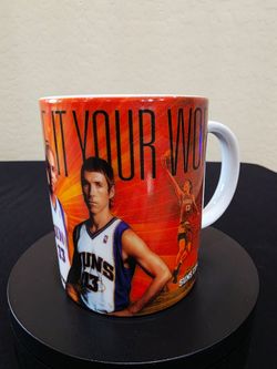 Phoenix Suns Planet Orange Orange NBA Basketball Collector Coffee Cup Mug - Nash, Hill, Stoudemire