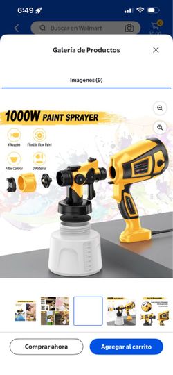 Paint sprayer 4 nozzle