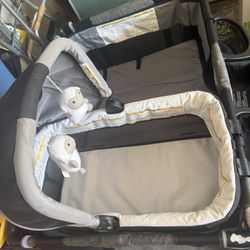 Baby Playpen +  Cradle + Changing Table
