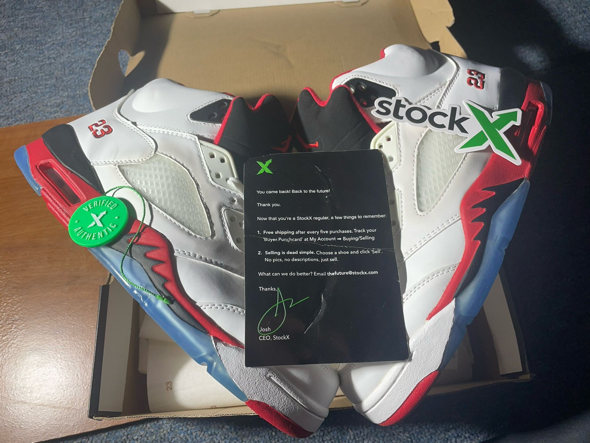 2013 Jordan 5 Retro “fire Red”