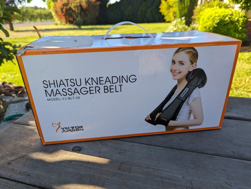 Viktor Jurgen Shiatsu Kneading Massager Belt - Model VJ-BLT-05

