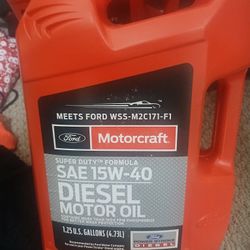Ford Diesel Motor Oil 15w40  1.25gal Jug