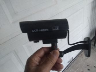 Fake outdoor camera