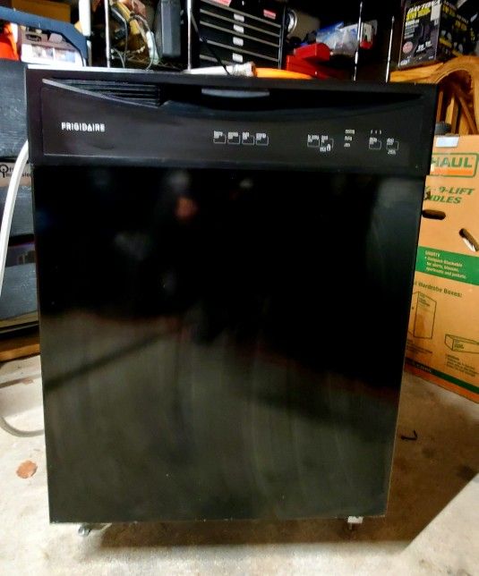 Frigidaire dishwasher black deals