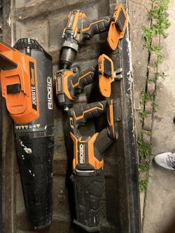 Ridgid Power Tool Set