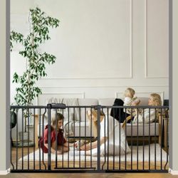 Baby Gates Extra Wide 71.5-76.4 Inch Large
