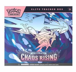 Pokémon TCG Mega Evolution Chaos Rising Elite Trainer Box