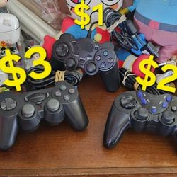 Ps2 Playstation 2 Controllers $1 $2 $3 Each 
