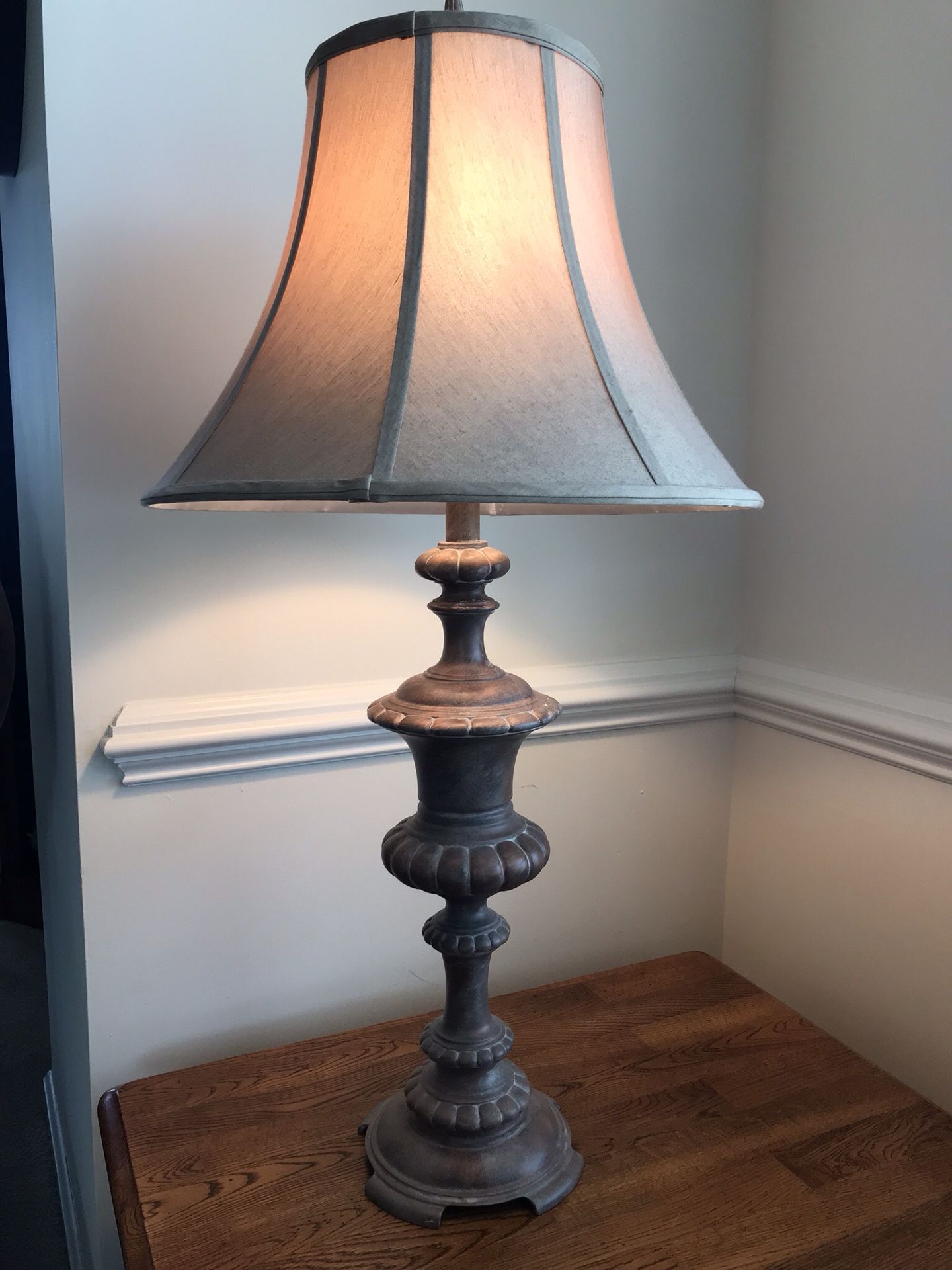 Lamp with shade