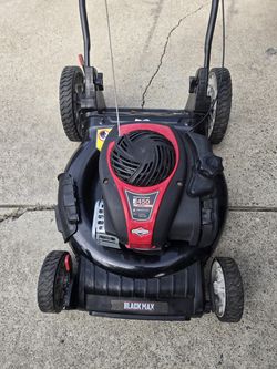 Black Max Lawn Mower ( mulcher no bag)