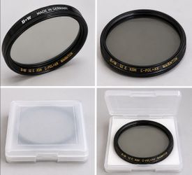 B+W 52mm Kaesemann circular polarizing filter with a warm tone effect - Camera