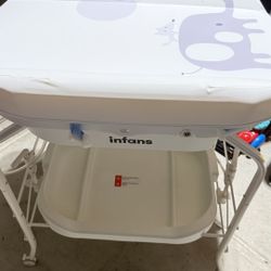 Baby Changing Table with Bath Tub Unit