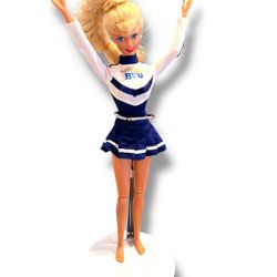 Vintage 1993 Barbie Doll  BYU  University- Great Condition!  No Pom-poms