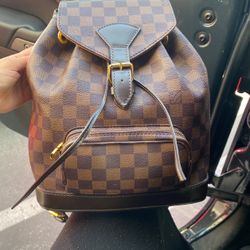 Brown Backpack