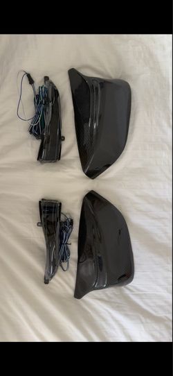 2018-2024 Mirror Cap Replacements With Sequential LED Mirror Lights